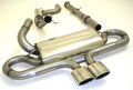 Friedrich Motorsport mittige 76mm Anlage für Ford Focus III Schrägheck ST (ab Bj. 06/2012)