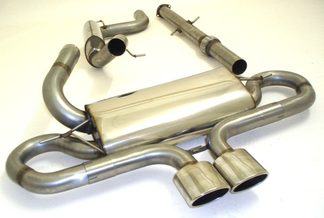 Friedrich Motorsport mittige 76mm Anlage für Ford Focus III Schrägheck ST (ab Bj. 06/2012)