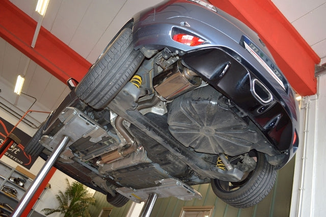 Friedrich Motorsport 3 Zoll (76mm) Anlage mittig für Renault Megane III (Typ Z) RS / Trophy (ab Bj. 2009)