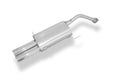 Fox passend für Mazda 323 IV Typ BG Stufenheck Endschalldämpfer mit Flansch - 2x80 Typ 13