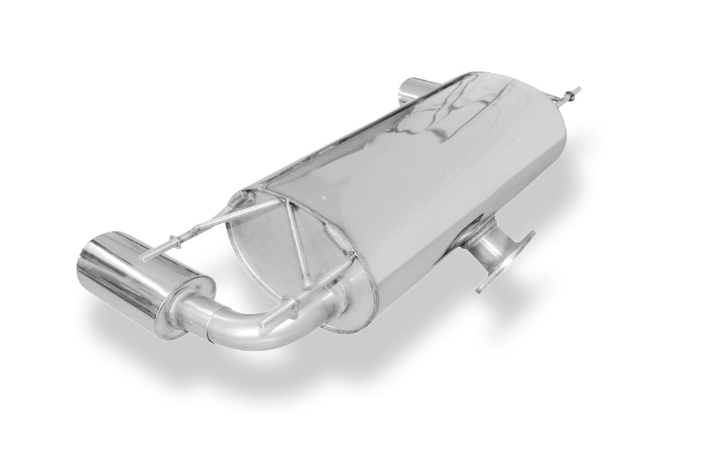 Fox passend fürMazda MX5 Typ NC Endschalldämpfer Ausgang rechts/links - 115x85 Typ 32 rechts/links - kernig sportlicher Sound mit TÜV-Teilegutachten