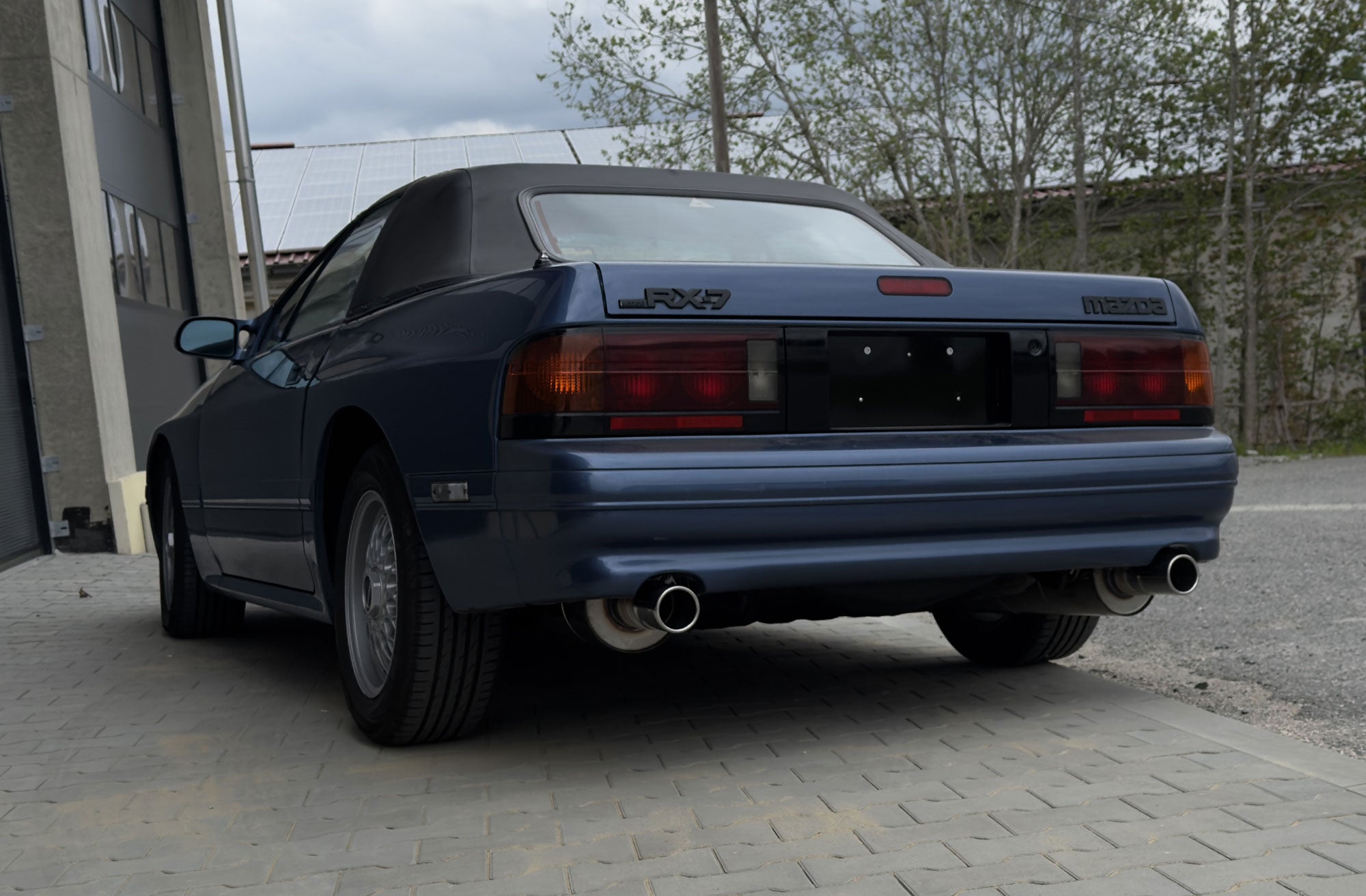 Fox passend fürMazda RX7 - FC Endschalldämpfer rechts/links - 1x80 Typ 12 rechts/links