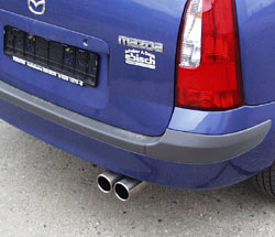 Fox passend fürMazda Premacy Endschalldämpfer - 2x80 Typ 13