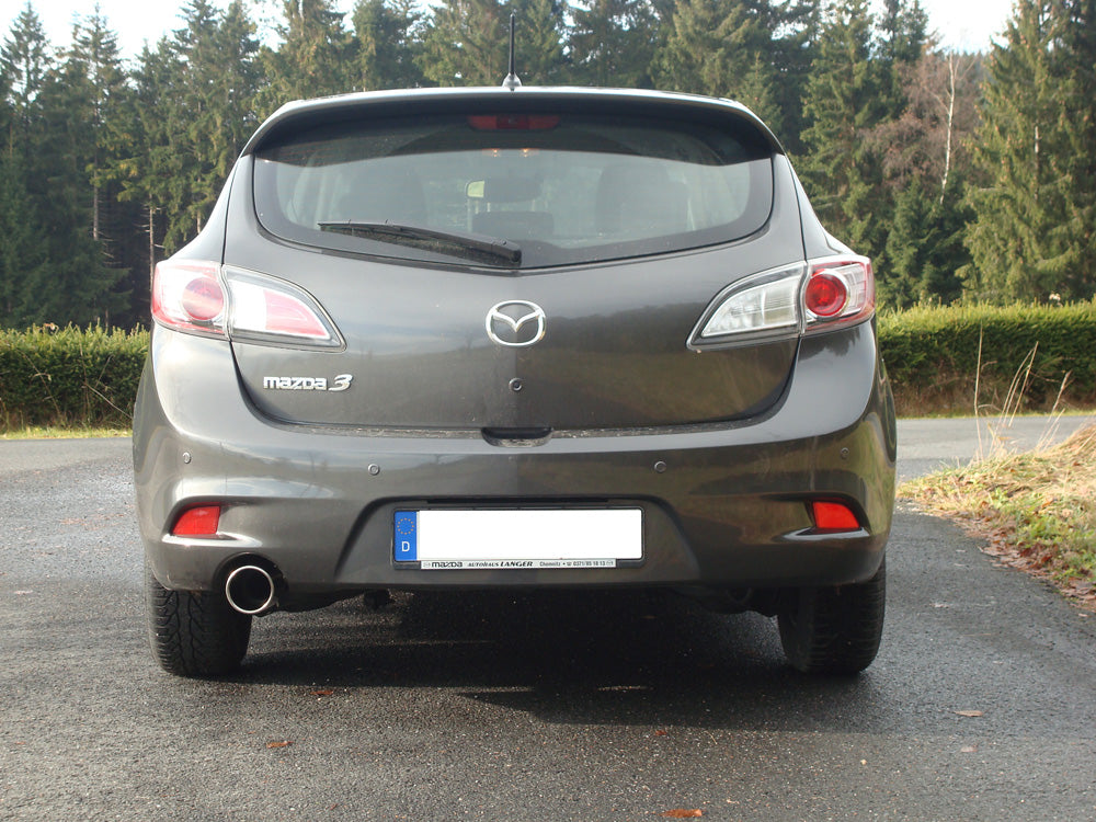 Fox passend fürMazda 3 BL - Benzin Endschalldämpfer - 1x100 Typ 16