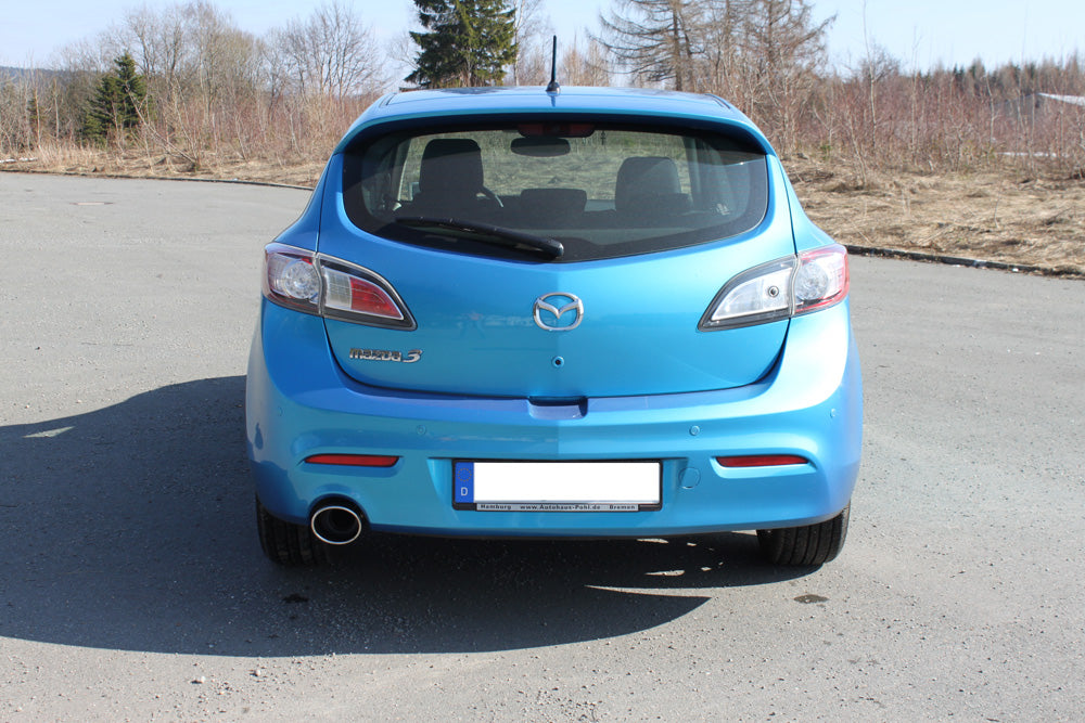 Fox passend fürMazda 3 BL - Diesel Endschalldämpfer - 129x106 Typ 32