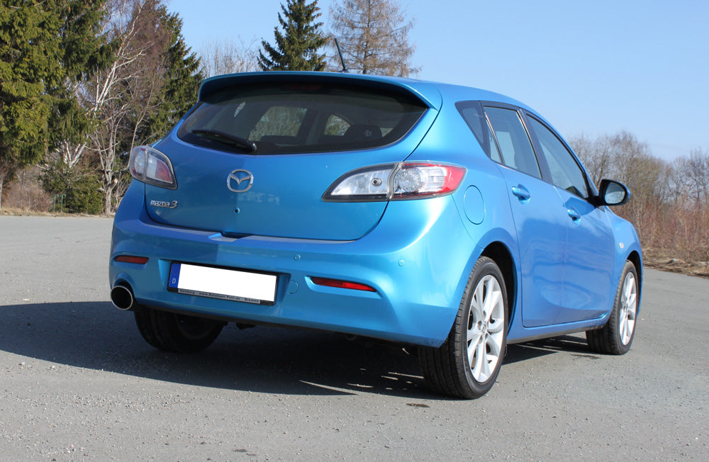 Fox passend fürMazda 3 BL - Diesel Endschalldämpfer - 129x106 Typ 32