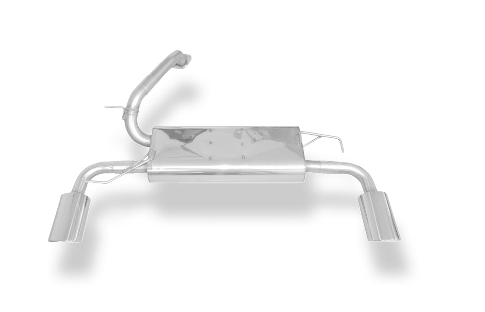 Fox passend fürMazda 5 - CW Endschalldämpfer quer Ausgang rechts/links - 115x85 Typ 32 rechts/links
