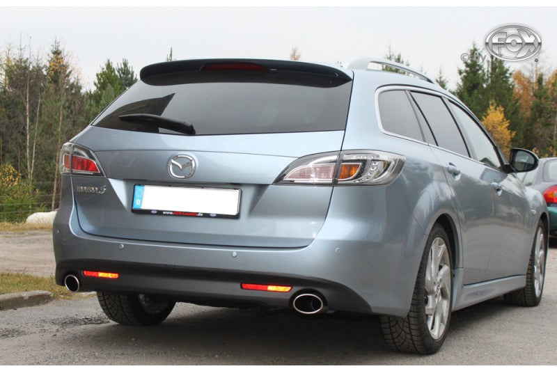 Fox passend fürMazda 6 Typ GH Benzin Endschalldämpfer rechts/links - 115x85 Typ 38 rechts/links