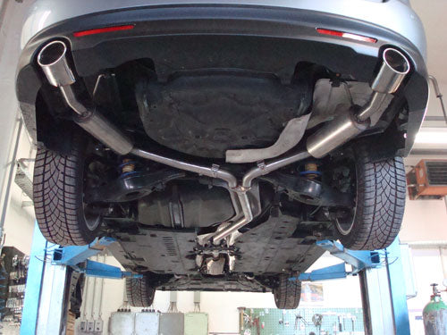 Fox passend fürMazda 6 Typ GH Diesel Endschalldämpfer rechts/links - 115x85 Typ 38 rechts/links