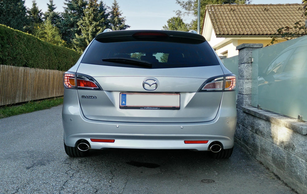 Fox passend fürMazda 6 Typ GH Benzin Endschalldämpfer rechts/links - 106x71 Typ 38 rechts/links