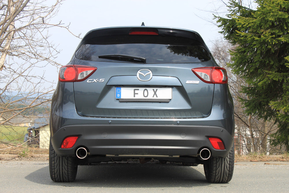 Fox passend für Mazda CX5 - KE/ GH Endschalldämpfer quer rechts/links - 1x100 Typ 16 rechts/links