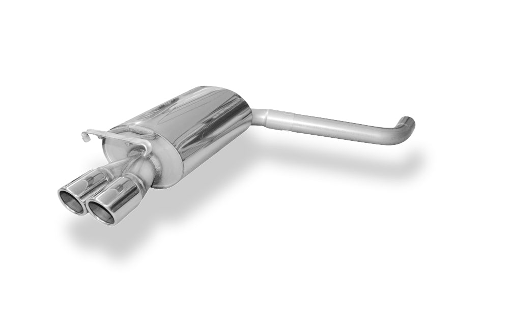 Fox passend fürMercedes 190 W201 Endschalldämpfer - 2x76 Typ 16