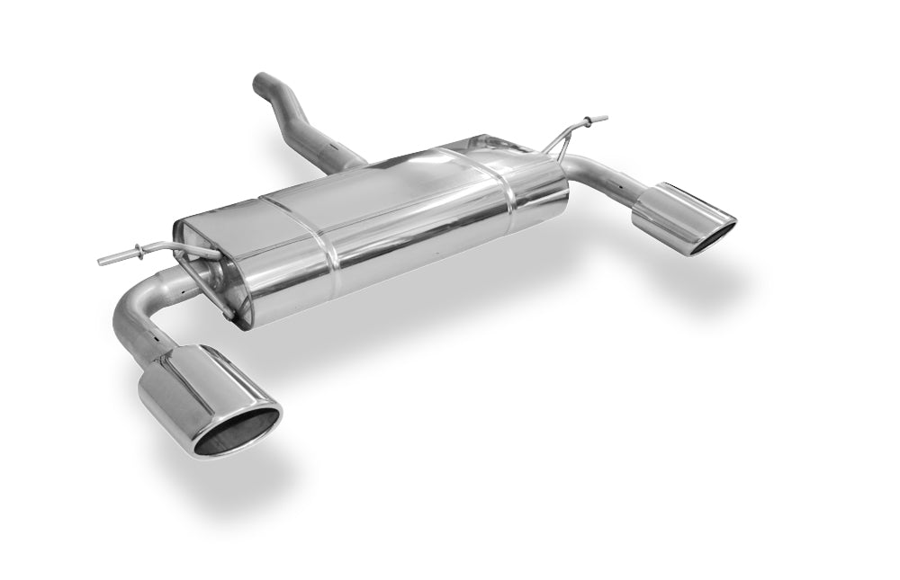 Fox passend fürMercedes A-Klasse W176 - AMG Paket Endschalldämpfer quer Ausgang rechts/links - 115x85 Typ 32 rechts/links