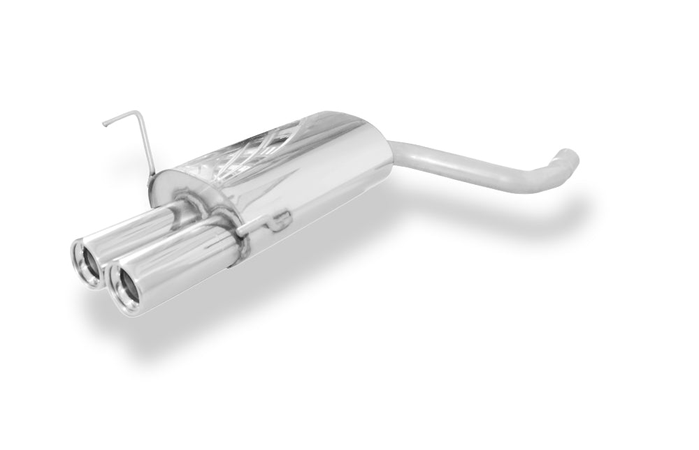 Fox passend fürMercedes C-Klasse W202/ S202 Endschalldämpfer Eingang 61mm - 2x80 Typ 13