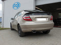 Fox passend für Mercedes C-Klasse Sportcoupe CL203 Endschalldämpfer - 160x80 Typ 53