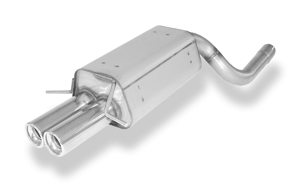 Fox passend fürMercedes C-Klasse W203/ S203 Endschalldämpfer - 2x80 Typ 13
