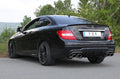 Fox passend für Mercedes C-Klasse Coupe 6 Zylinder - C204 AMG-Paket Endschalldämpfer rechts/links - 2x115x85 Typ 32 rechts/links