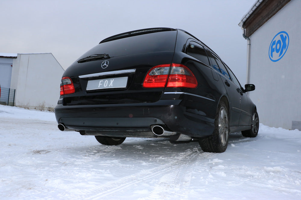 Fox passend fürMercedes E-Klasse S211 Kombi Endschalldämpfer rechts/links - 115x85 Typ 32 rechts/links