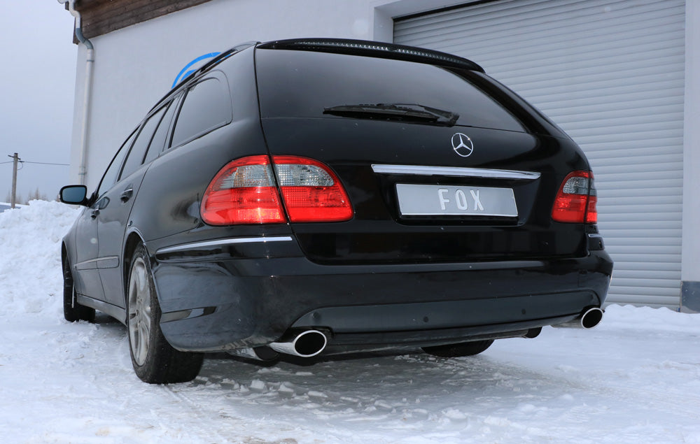 Fox passend fürMercedes E-Klasse S211 Kombi Endschalldämpfer rechts/links - 115x85 Typ 32 rechts/links