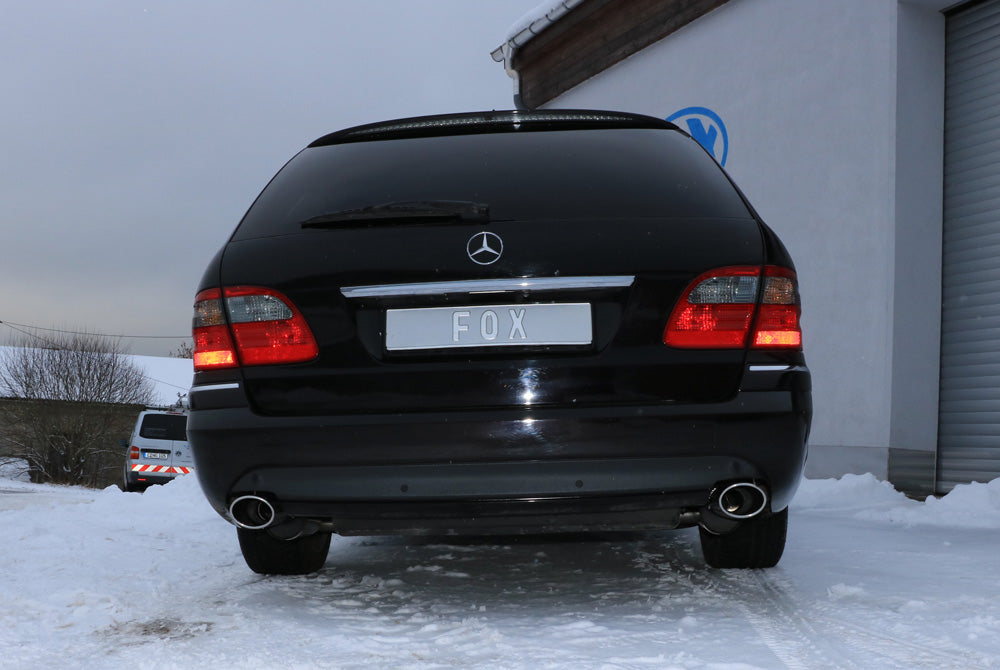 Fox passend fürMercedes E-Klasse S211 Kombi Endschalldämpfer rechts/links - 115x85 Typ 32 rechts/links