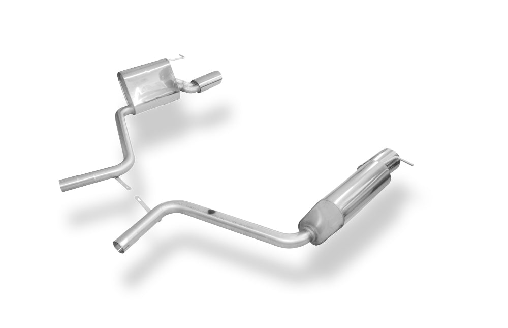 Fox passend fürMercedes E-Klasse S211 Kombi Endschalldämpfer rechts/links - 115x85 Typ 32 rechts/links