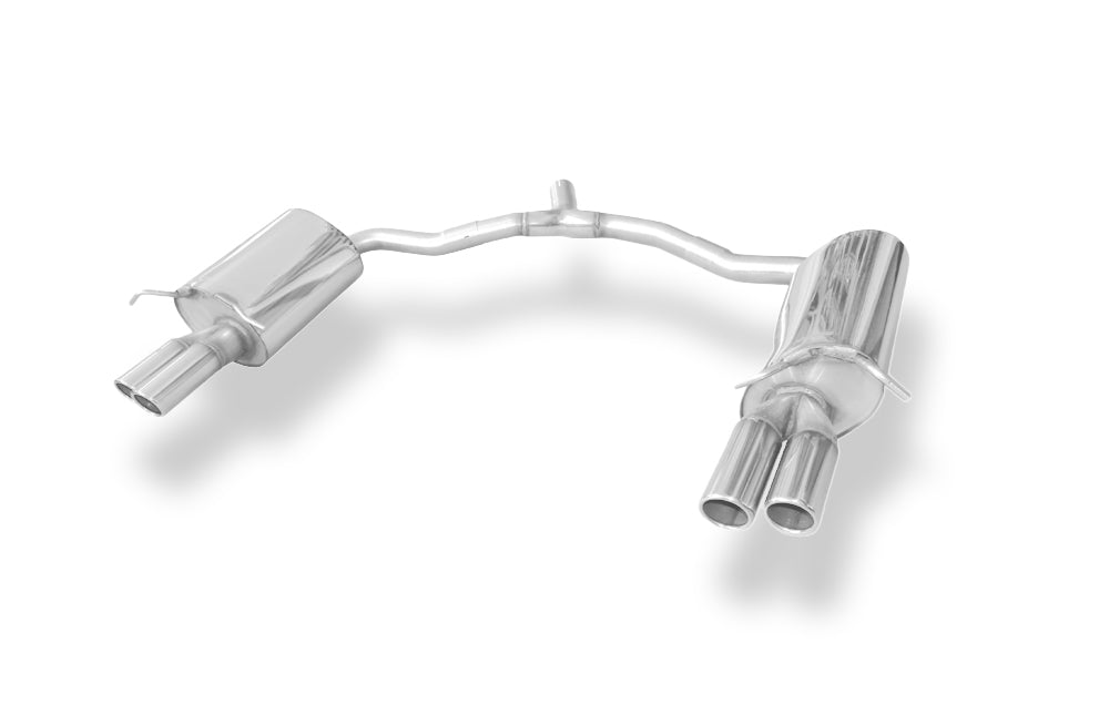 Fox passend fürMercedes E-Klasse Cabrio A207 4 Zylinder Endschalldämpfer rechts/links -  2x70 Typ 16 rechts/links