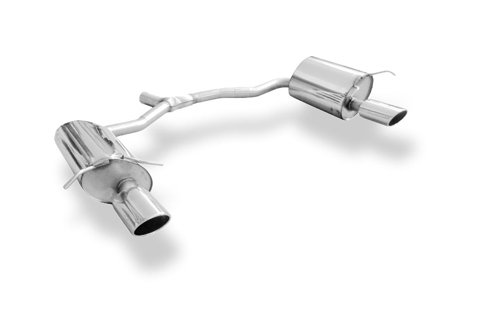 Fox passend fürMercedes E-Klasse Cabrio A207 4 Zylinder Endschalldämpfer rechts/links - 115x85 Typ 32 rechts/links