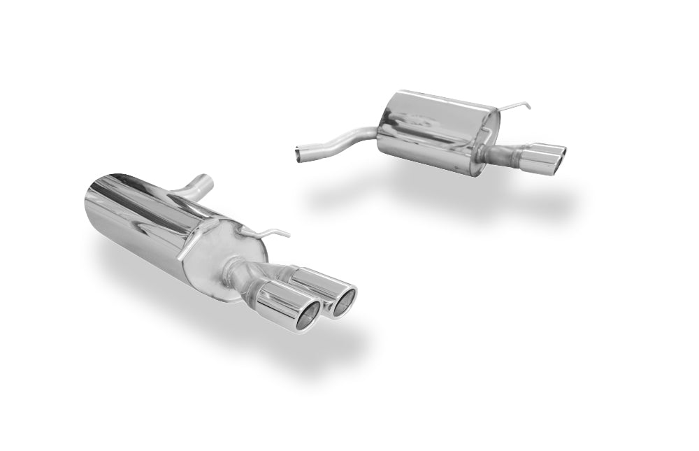 Fox passend für Mercedes E-Klasse Coupe C207 - 6 Zylinder Endschalldämpfer rechts/links - 2x70 Typ 16 rechts/links