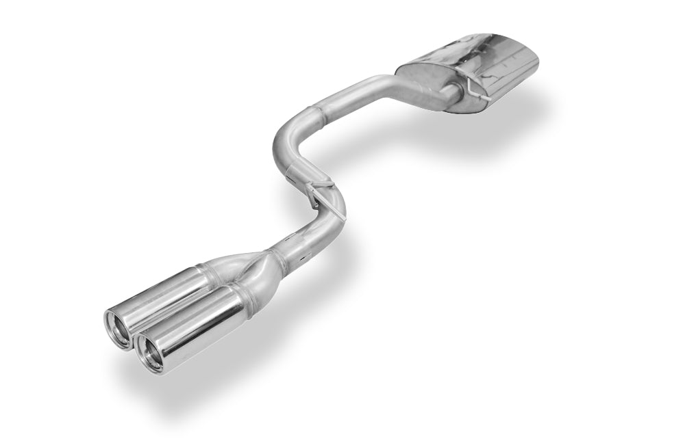 Fox passend fürMercedes M-Klasse Typ W163 - Facelift Endschalldämpfer (Eingang zweiflutig) - 2x80 Typ 13