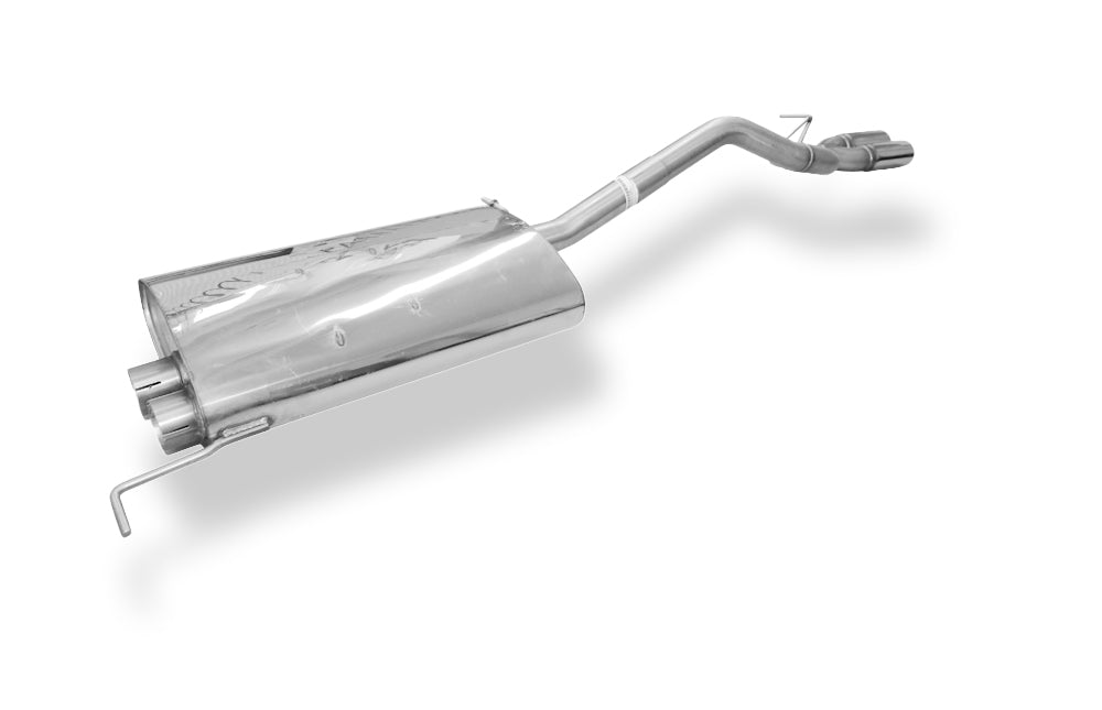 Fox passend fürMercedes M-Klasse Typ W163 - Facelift Endschalldämpfer (Eingang zweiflutig) - 2x80 Typ 13