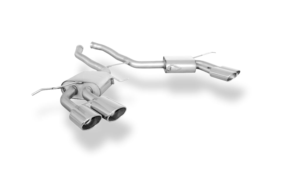 Fox passend fürMercedes M-Klasse ML63 - W164 Endschalldämpfer rechts/links - 2x115x85 Typ 44 rechts/links