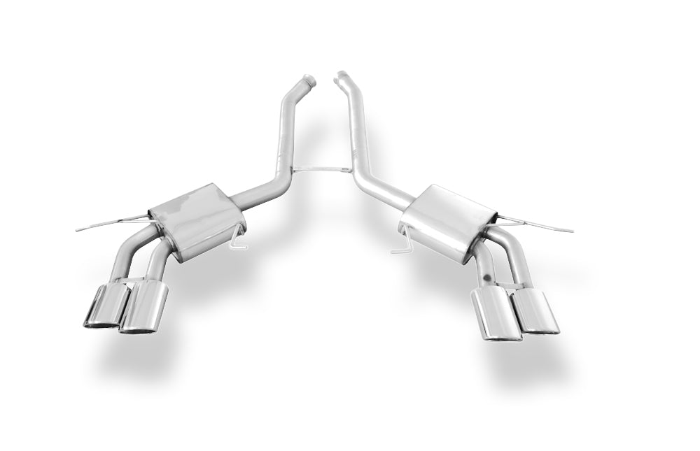 Fox passend fürMercedes M-Klasse ML63 - W164 Endschalldämpfer rechts/links - 2x115x85 Typ 44 rechts/links