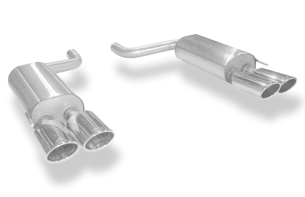 Fox passend für Mercedes S-Klasse W220 Endschalldämpfer rechts/links - 2x115x85 Typ 32 rechts/links