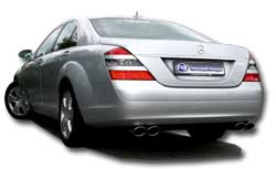 Fox passend für Mercedes S-Klasse W221 Endschalldämpfer rechts/links - 2x115x85 Typ 32 rechts/links