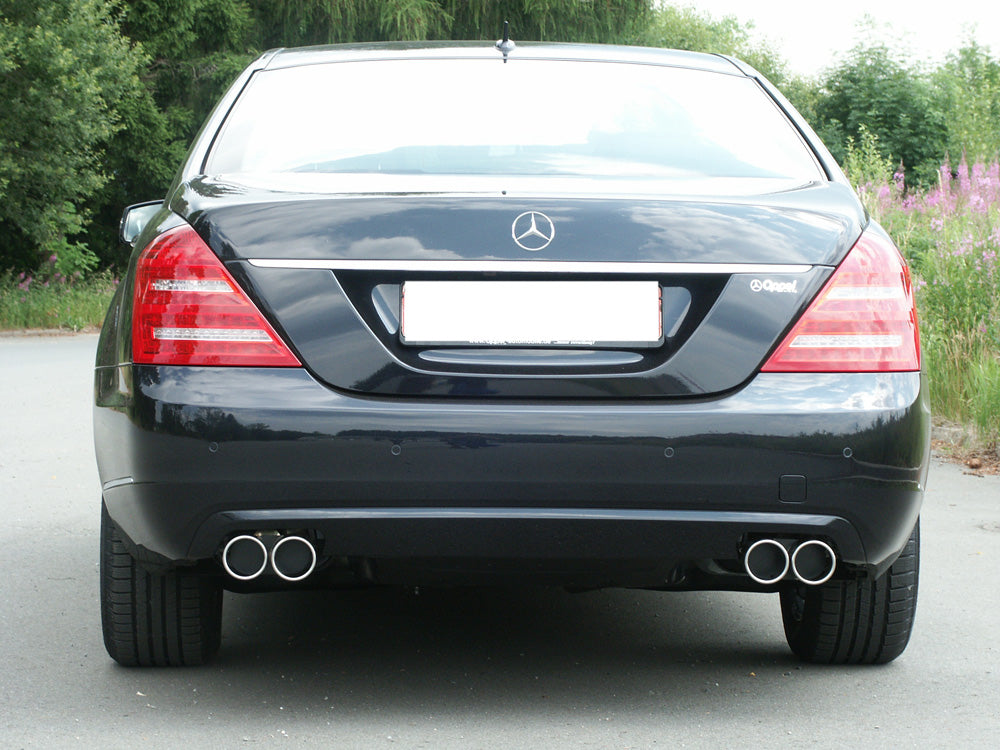 Fox passend für Mercedes S-Klasse W221 Facelift Endschalldämpfer rechts/links - 2x90 Typ 12 rechts/links