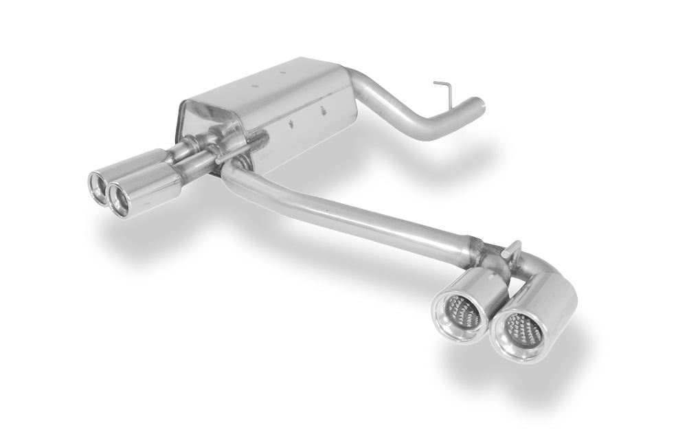 Fox passend fürMercedes CLK Typ 209 Cabrio & Coupe Endschalldämpfer Ausgang rechts/links Ø70mm - 2x80 Typ 17 rechts/links