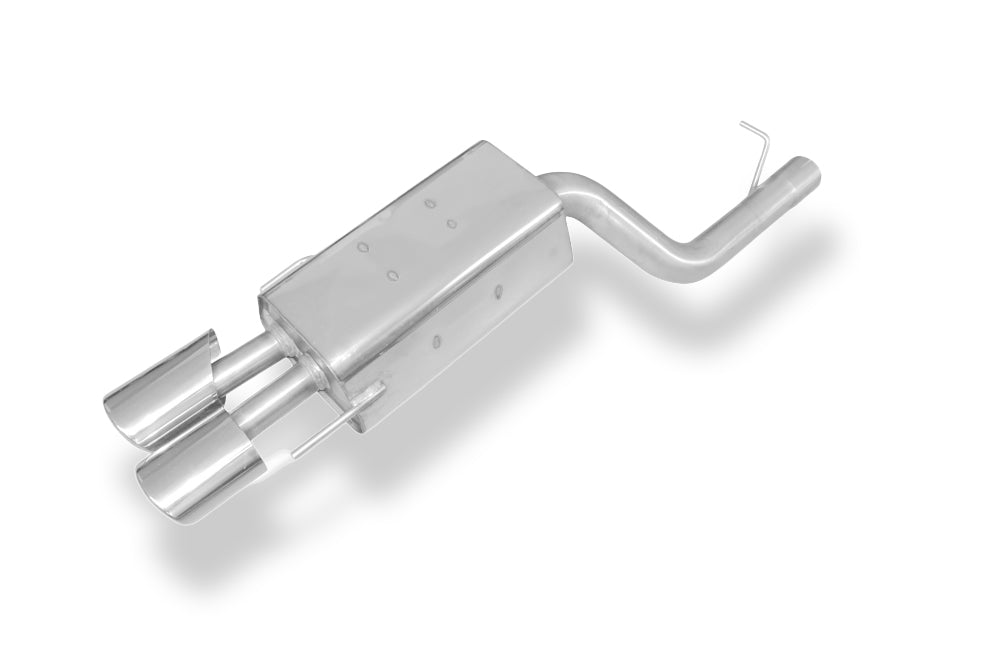 Fox passend fürMercedes CLK Typ 209 Endschalldämpfer einseitig Ø70mm - 2x115x85 Typ 32