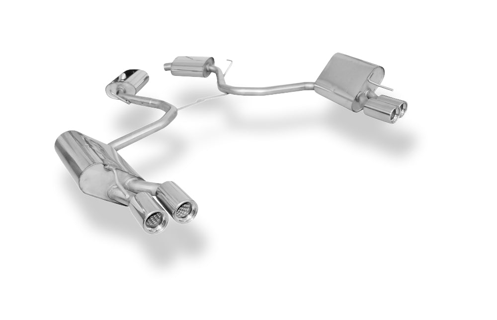 Fox passend fürMercedes SL Typ 230 Endschalldämpfer rechts/links - 2x80 Typ 13 rechts/links