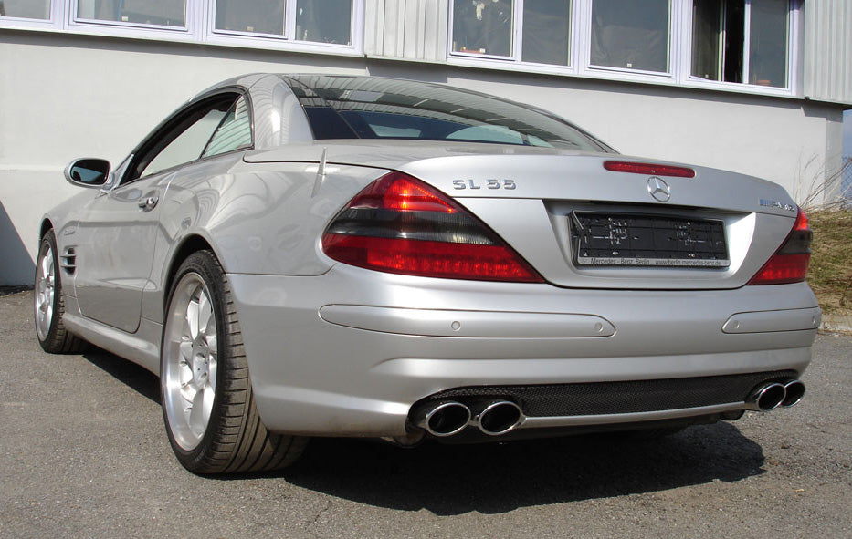 Fox passend fürMercedes SL55/ SL600 - R230 Endschalldämpfer rechts/links - 2x115x85 Typ 32 rechts/links
