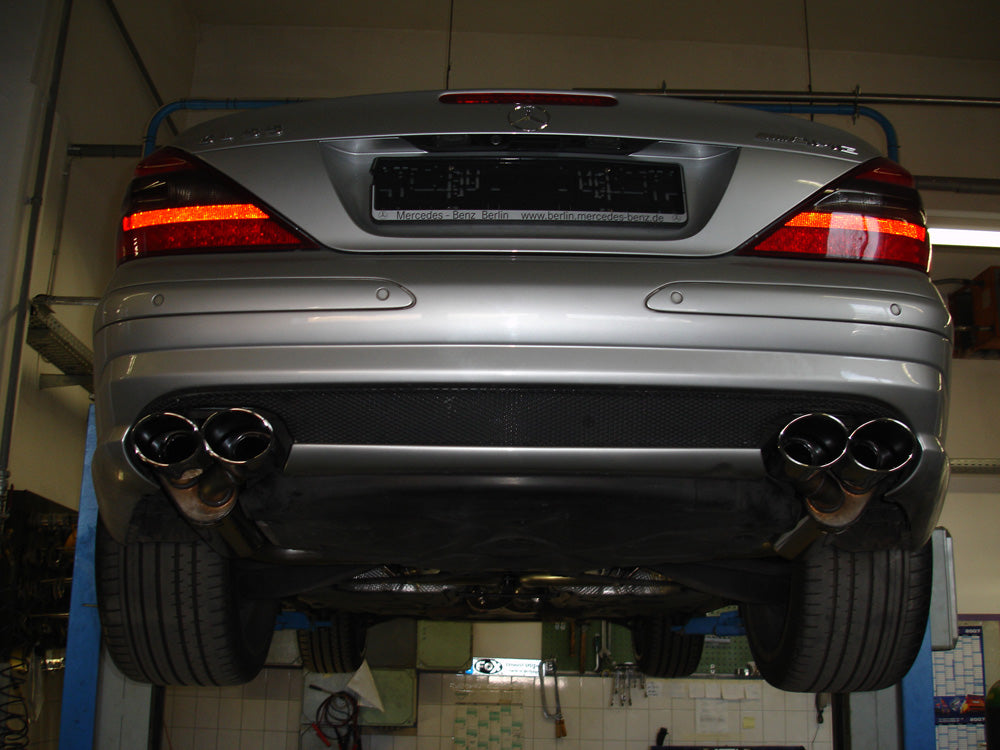 Fox passend fürMercedes SL55/ SL600 - R230 Endschalldämpfer rechts/links - 2x115x85 Typ 32 rechts/links