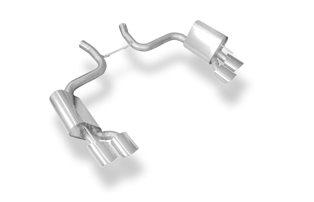 Fox passend für Mercedes SL55/ SL600 - R230 Endschalldämpfer rechts/links - 2x115x85 Typ 32 rechts/links