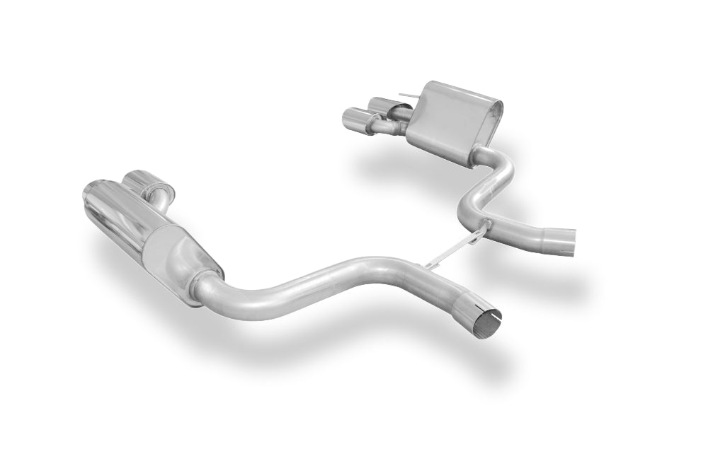 Fox passend fürMercedes SL55/ SL600 - R230 Endschalldämpfer rechts/links - 2x115x85 Typ 32 rechts/links