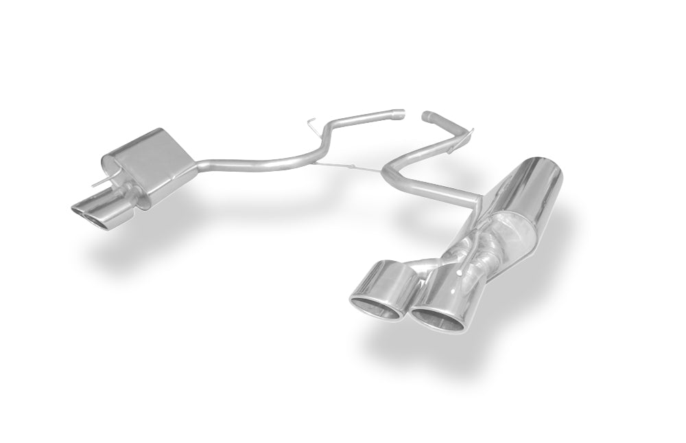 Fox passend fürMercedes SL Typ 230 Endschalldämpfer rechts/links - 2x115x85 Typ 32 rechts/links