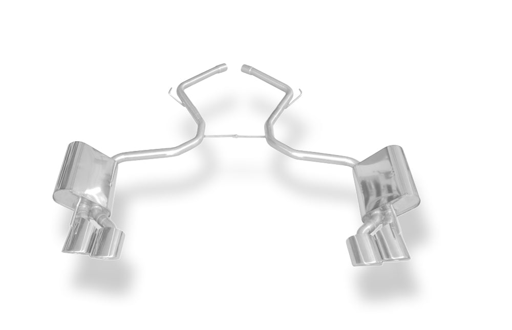 Fox passend für Mercedes SL Typ 230 Endschalldämpfer rechts/links - 2x115x85 Typ 32 rechts/links