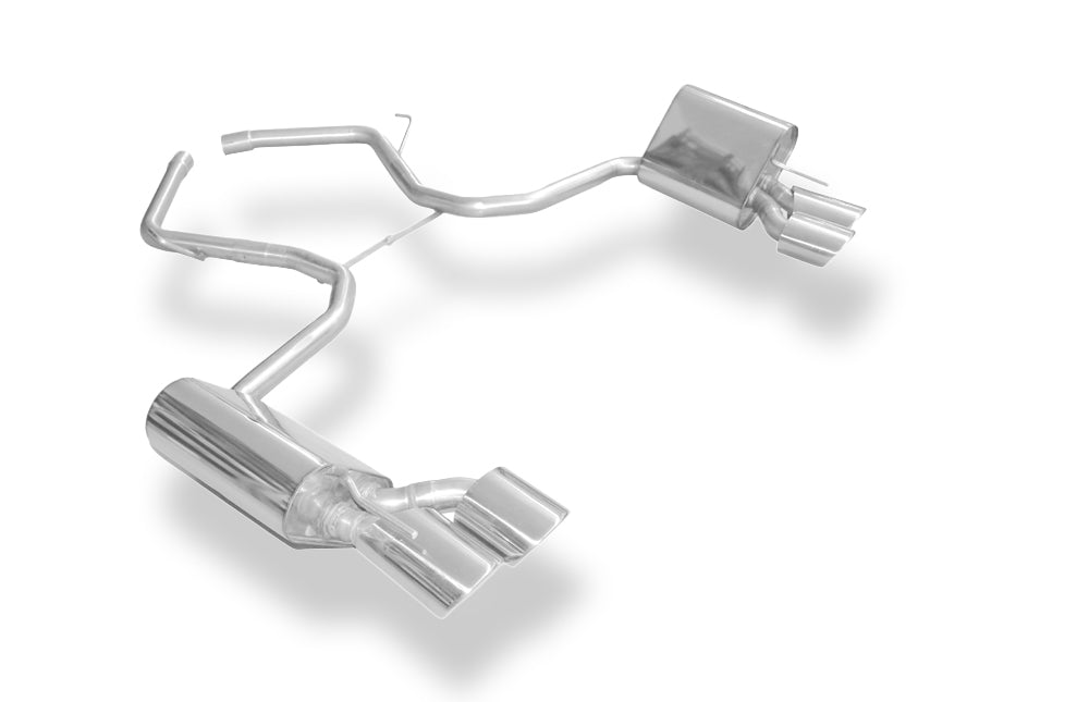 Fox passend fürMercedes SL Typ 230 Endschalldämpfer rechts/links - 2x115x85 Typ 32 rechts/links