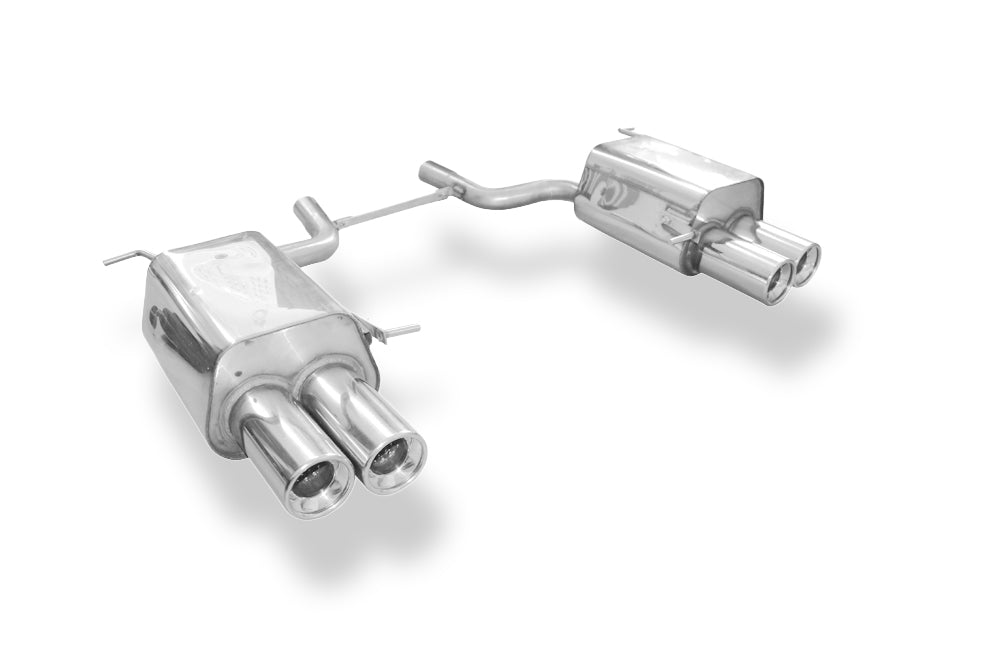 Fox passend fürMercedes SLK Typ 171 - 4/6 Zylinder Endschalldämpfer rechts/links - 2x90 Typ 13 rechts/links
