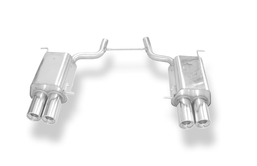 Fox passend für Mercedes SLK Typ 171 - 4/6 Zylinder Endschalldämpfer rechts/links - 2x90 Typ 13 rechts/links