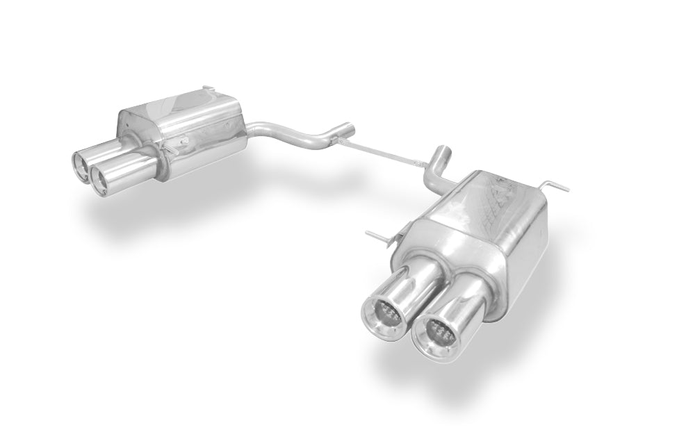 Fox passend fürMercedes SLK Typ 171 - 4/6 Zylinder Endschalldämpfer rechts/links - 2x90 Typ 13 rechts/links