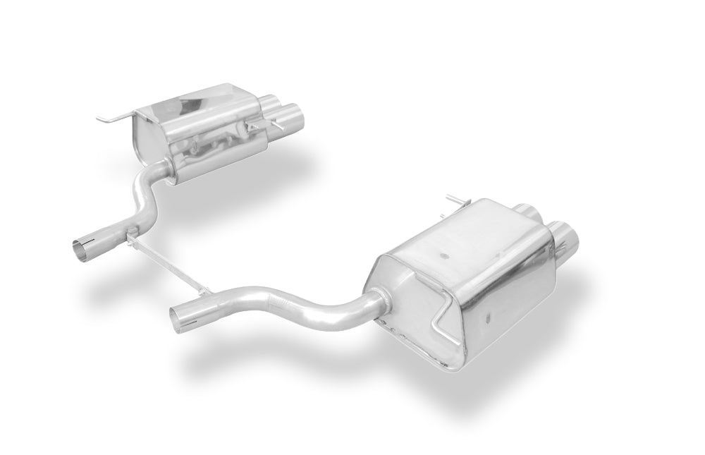 Fox passend fürMercedes SLK Typ 171 - 4/6 Zylinder Endschalldämpfer rechts/links - 2x90 Typ 13 rechts/links