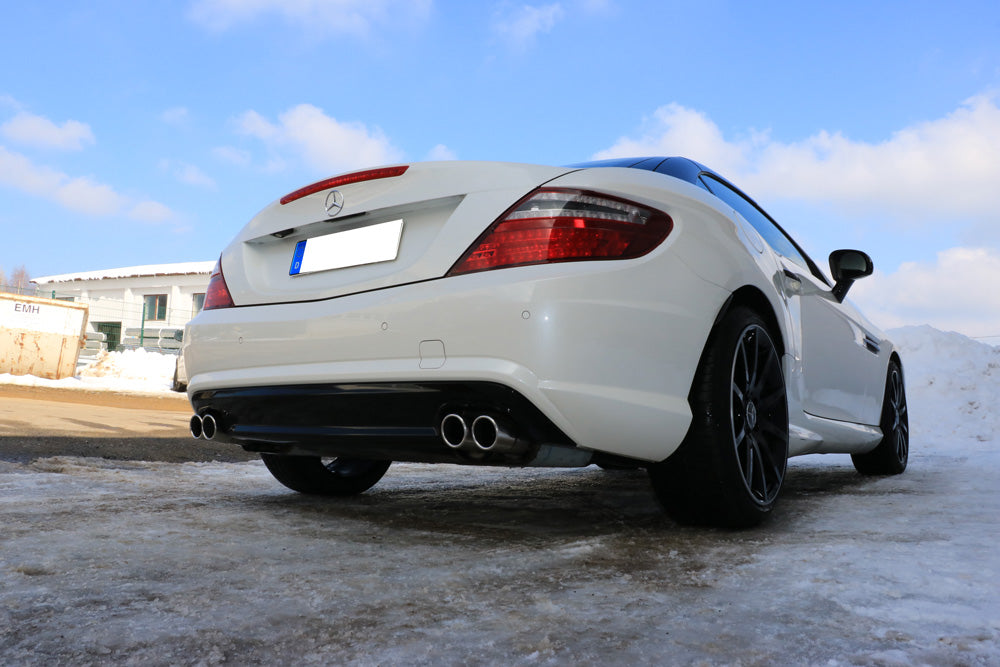 Fox passend fürMercedes SLK Typ 172 - AMG Line Endschalldämpfer rechts/links - 2x76 Typ 16 rechts/links